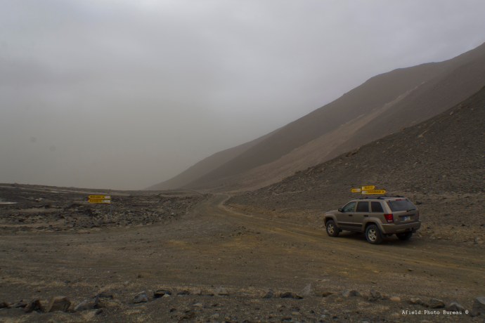 Dirty air. I had so much sand in my beard at the end of the day.