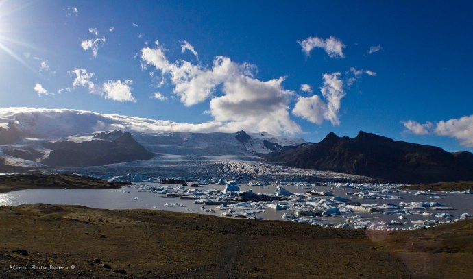 Breiðárlón looking good.