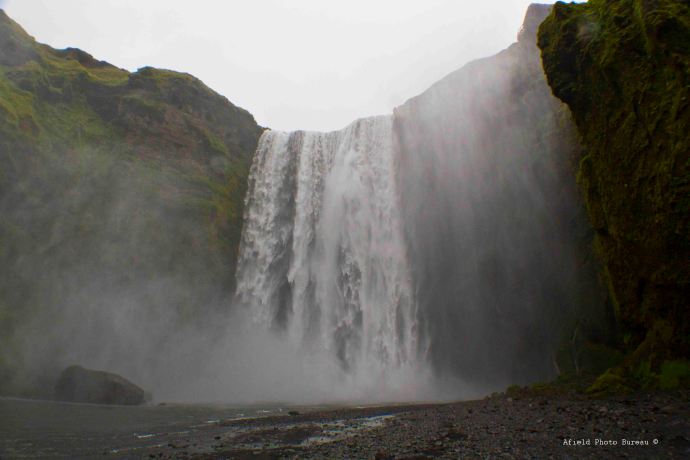 Skogafoss up close. It is a miracle that there isn't anybody in this shot.